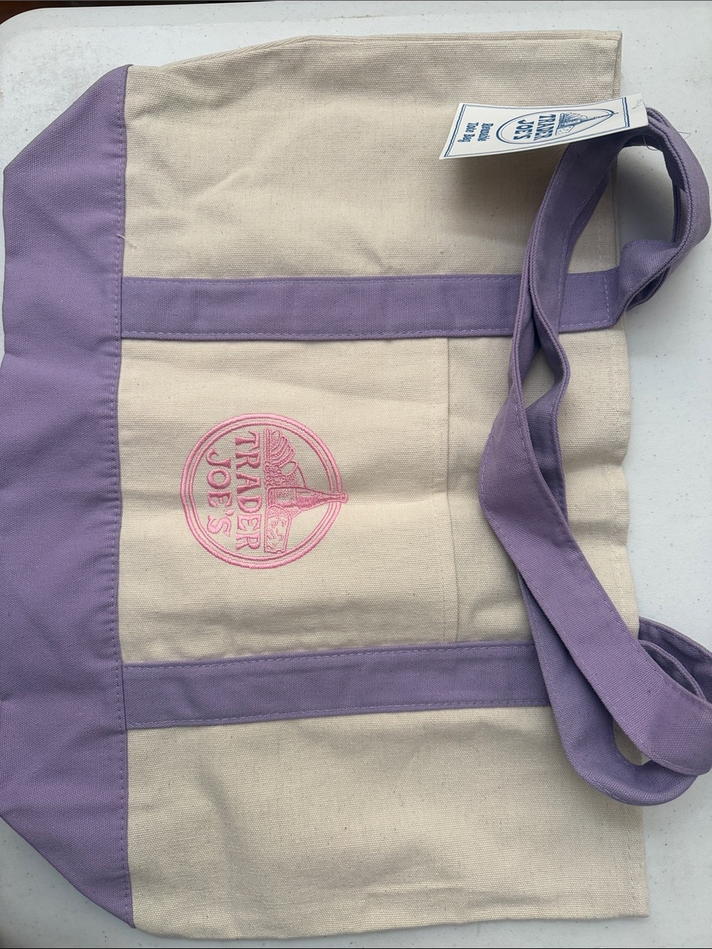 Trader Joe’s Large Canvas Tote Bag
